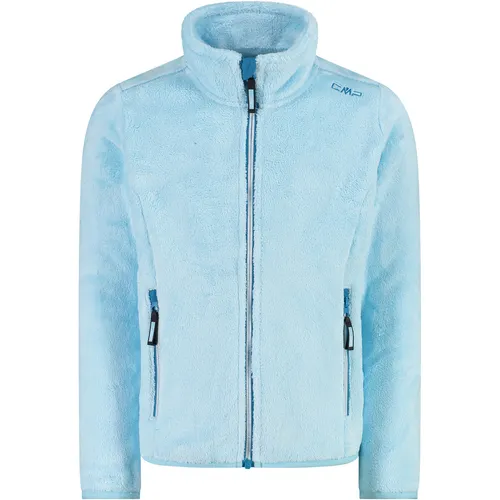 CMP Kinder Girls Highloft Jacke (Größe 152, blau)