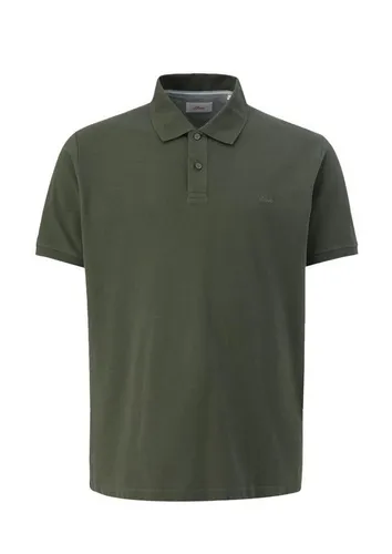 s.Oliver Poloshirt Big Size mit Kragen und Logo - Hochwertiges s.Oliver Herren Poloshirt aus 100% Baumwolle, ideal für den täglichen Gebrauch. Pflegeleicht und modisch, perfekt für Freizeit und casual Anlässe.
