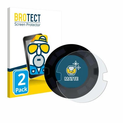 2x Schutzfolie Matt für OOONO P-DISC NO3 Displayschutz Antireflektierend