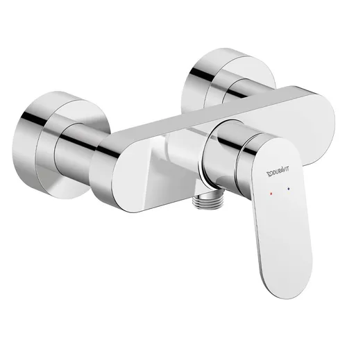 Duravit Wave Einhebel-Brausemischer Aufputz Chrom WA4230000010 - Sonstige, eleganter Einhebel-Brausemischer in Chrom für moderne Badezimmer, sorgt für präzise Temperatur- und Durchflussregelung.