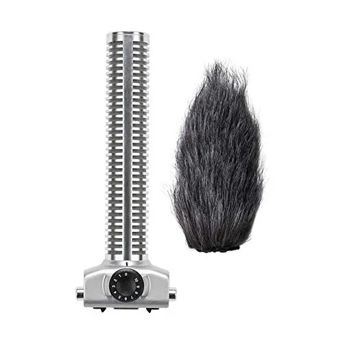 Zoom SGH6 Stereo Richtrohrmikrofon - für H5, H6, Q8 Audio Recorder, perfekte Wahl für Film- und Theateraufnahmen mit Hypernieren-Richtcharakteristik