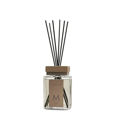 MUHA' | Raumduft Perfume Diffuser, orientalischer Holzduft, Raumduft mit Stäbchen, Format 100 ml