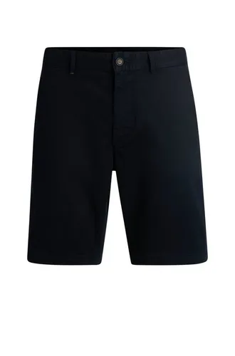 BOSS Chino-Slim-Shorts 10270650 01 - Herren-Shorts aus softem Twill mit Elasthan für optimale Bewegungsfreiheit und eine moderne, schmale Passform - perfekt für lässige Sommer-Looks.