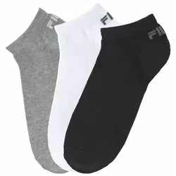 Fila Socken UNISEX INVISIBLE PLAIN SOCKS (3-Paar) mit eingestricktem Logo an der Ferse bunt 35-38