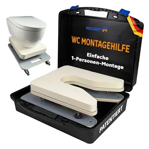 Toilettenpapierhalter Schwarz von ROLLBRETT24