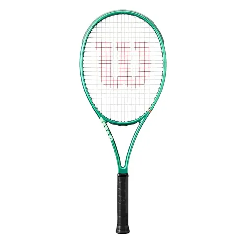 Wilson Blade 101 Team V10 Tennisschläger – Ultimative Kontrolle in Championship Green - Erleben Sie mit dem Wilson Blade 101 Team V10 Tennisschläger perfekte Kontrolle und verbesserte Haltbarkeit durch das innovative Click-and-Go-System. Ideal für präzise Schläge und kraftvolle Spins. Griffstärke 1.