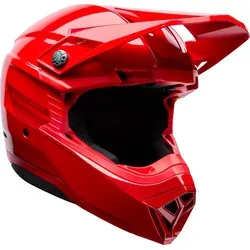 Bell Moto-10 MIPS Fade Motocross Helm, rot, Größe XS 54 55 - Leichter Motocross Helm mit Tri-Matrix-Verbundschale für Stabilität und Komfort. Ausgestattet mit einem effektiven Belüftungssystem für optimale Kühlung während der Fahrt.