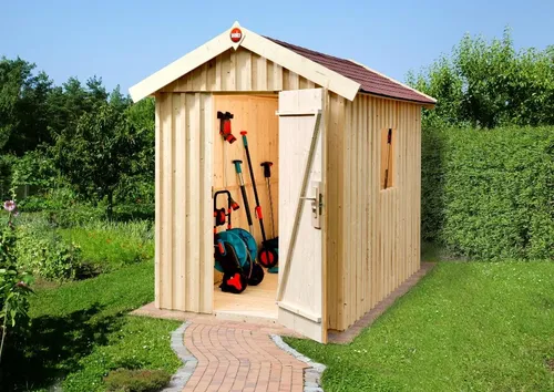 Weka Holz-Gartenhaus Schwedenhaus Gr. 1 von Weka