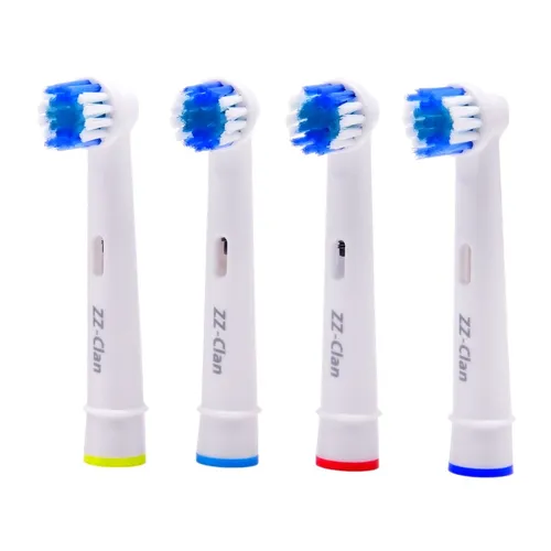 Oral B Precision Clean Aufsteckbürsten 4er Set - Ersatzbürsten für eine gründliche Zahnreinigung, perfekt kompatibel mit Oral B Precision Clean, 4 Stück für langanhaltende Frische.