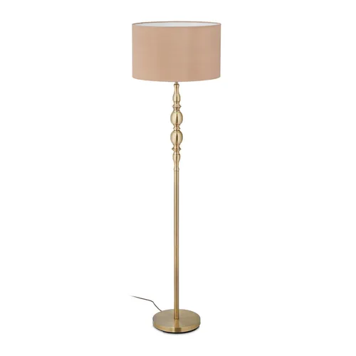 Vintage Stehlampe 156 cm beige-gold