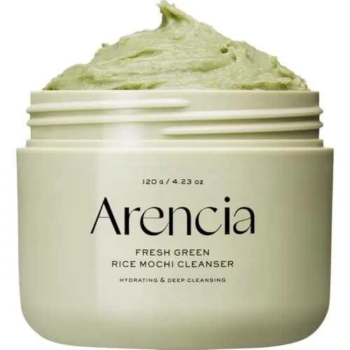 Arencia Gesichtspeeling – Fresh Green Rice Mochi Cleanser von Arencia