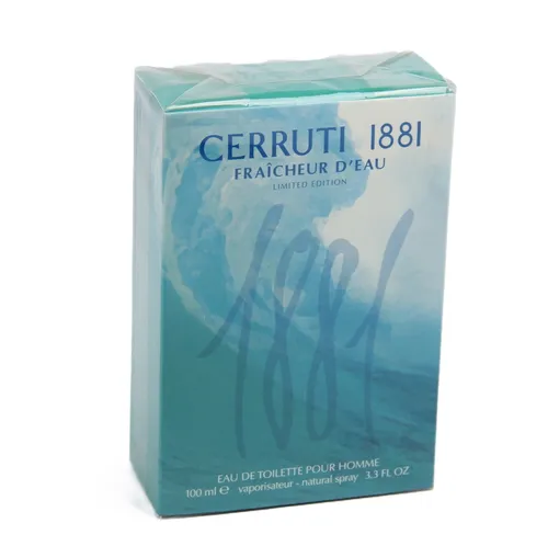 Cerruti 1881 Fraicheur Eau de Toilette 100 ml - Herrendüfte, erfrischender LIMITED EDITION Duft mit zitrischen und aquatischen Noten – ideal für den Alltag und warme Tage.