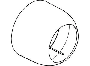 Ideal Standard Rosette BSH/SHR, Chrom B960779AA