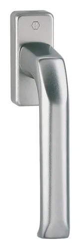 Hoppe London Aluminium-Dreh-/Kipp-Fenstergriff 013/U34 (Stift 32 mm) - stahlfarben - 797486