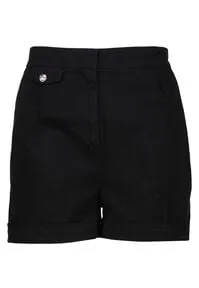 Damen Shorts C_TASCHI_D Regular Fit 36 - Hosen, femininer Schnitt aus angerauter Stretch-Baumwolle für angenehmen Tragekomfort und stilvolle Sommerlooks.