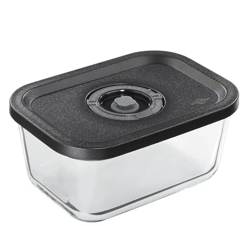 KÜCHENPROFI EASYFRESH Vakuumdose M - Bruchsicheres Glas, hält Lebensmittel bis zu 5x länger frisch und ist ideal für Kühlschrank und Gefrierfach