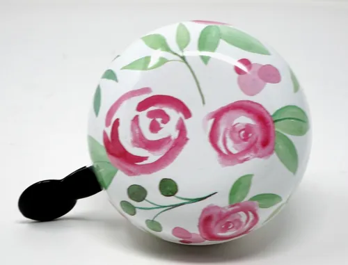 E-Bike Fahrradglocke Ding Dong Roses Rose Rosen 2-Klang Ø 80 mm Fahrrad Klingel