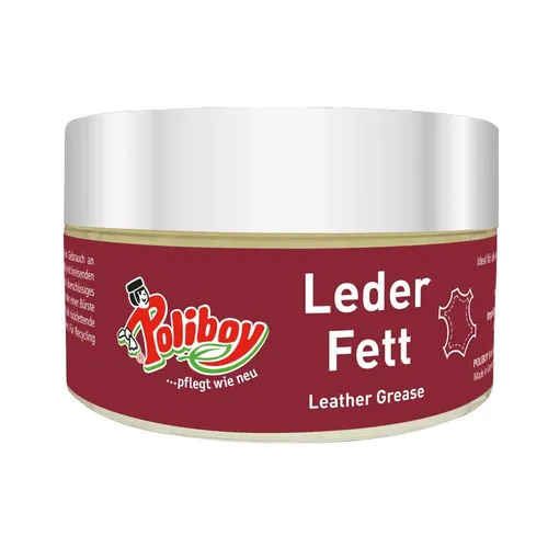 Poliboy Leder Fett 200 ml – Hochwertige Pflege für Glattleder