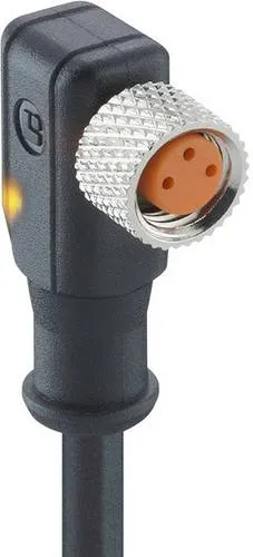 Lutronic 1117 Sensor-/Aktor-Steckverbinder, konfektioniert M8 Kupplung, gewinkelt 2.00m Polzahl Sensoren: 3 1St.