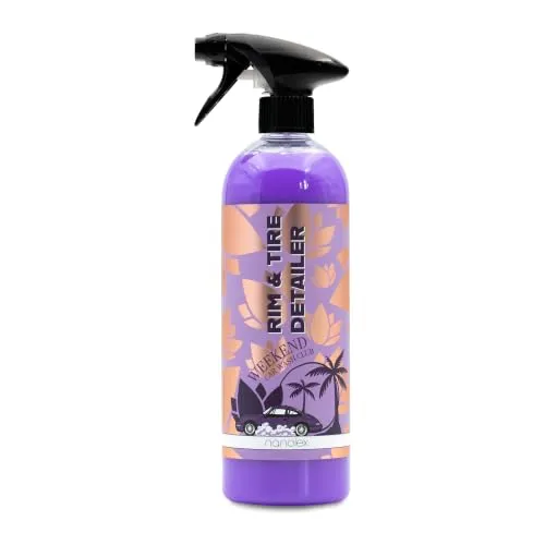 Nanolex WCWC Rim and Tire Detailer – Felgen- und Reifenpflege – 750 ml | Für leichte Verschmutzungen, seidenmattes Finish, wasserabweisende Pflege