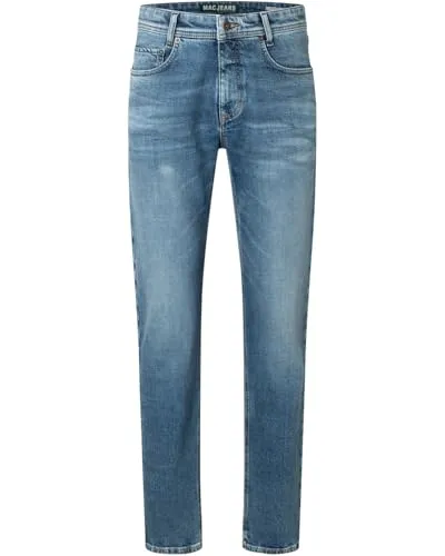 MAC Regular-fit-Jeans Arne Modern Fit Business Hose blau 38/32 - Moderne Business Jeans mit klassischem Design, aus hochwertiger Baumwolle für optimalen Tragekomfort und eine perfekte Passform.