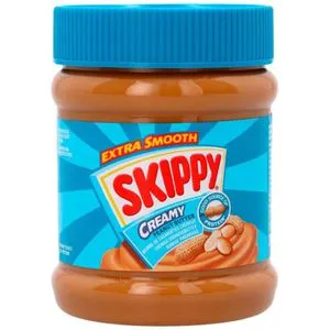 Skippy Erdnussbutter Creamy, 91% Erdnuss, ohne Palmöl, 340g