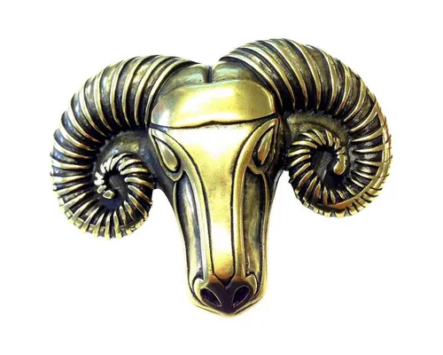 BELTINGER Gürtelschnalle RAM 4,0 cm in gold von BELTINGER