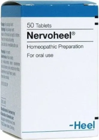 Nervoheel N 50 ST Tabletten - Homöopathisches Mittel zur Unterstützung bei nervösen Beschwerden. Ideal für Erwachsene und Kinder ab 6 Jahren. Praktische 50er Packung für die einfache Anwendung.