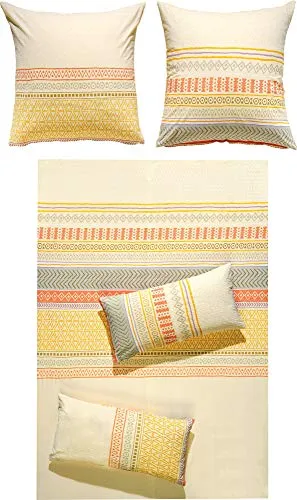 Erwin Müller Bettwäsche Seersucker hellgelb 200x200 cm in gelb von Erwin Müller