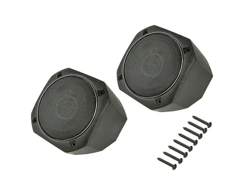 tomzz Audio Retro Look Aufbau Lautsprecher-Satz im Gehäuse DIN 130mm Lautsprecher Auto-Lautsprecher