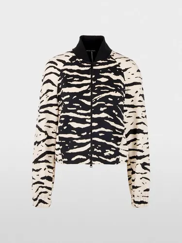Marc Cain Blouson Tiger Mania – Damenmode mit Animal Print - Stylischer Blouson mit Animal Print, ideal für den casual Look. Hergestellt aus hochwertigem Material, bietet er Komfort und einen modernen Schnitt.