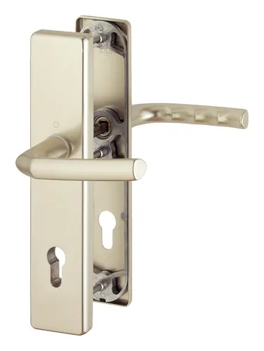 Hoppe Sicherheitsgarnitur 1117/2221A PZ -92 F2 - Türsicherung mit hohem Sicherheitsstandard, ideal für den Schutz Ihres Zuhauses und einfache Montage.