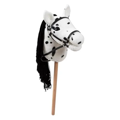 ELLA & PIET® Steckenpferd Hobby Horse MUFFIN (Weiß-Schwarz) - Entdecke das ELLA & PIET® Hobby Horse MUFFIN – der ideale Begleiter für die Trendsportart Hobby Horse. Mit weichem Fell und abnehmbarer Trense sorgt es für kreatives Spielvergnügen. Inklusive praktischem Aufbewahrungsbeutel.