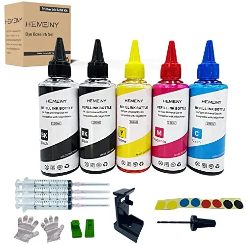 HEMEINY 575XL 576XL Drucker Farbstofftinte kompatibel mit Canon Pixma TS3550i TS3551i TR4750i TR4751i Druckern