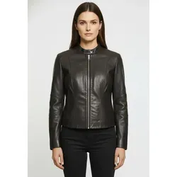 BOSS ORANGE Lederjacke Saleste Premium für Damen aus hochwertigem Lammleder