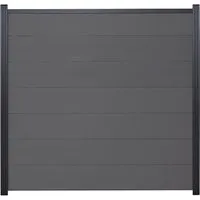 GartenLand Zaun Ameland WPC 180x180 cm