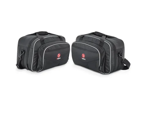 Bagtecs Reisetasche für Givi Koffer V47 V46 E41 E460 E360 E45 B47 Blade - Praktisches Paar Innentaschen für Givi Koffer, ideal für die sichere Aufbewahrung von Gepäck und persönlichen Gegenständen auf Motorradreisen.