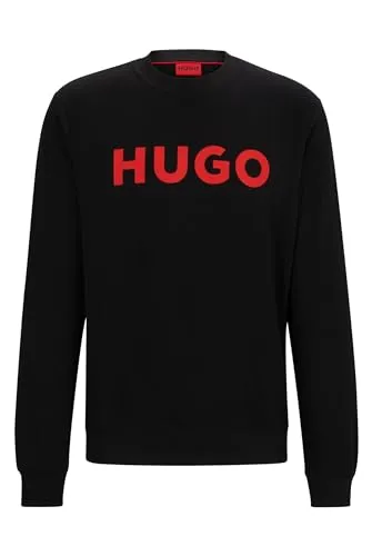 HUGO Sweatshirt Dem Rundhalsausschnitt - Entdecke das vielseitige Sweatshirt »Dem« von HUGO. Perfekt für jeden Anlass, bietet es einen bequemen Schnitt und elastische Materialien. Ideal kombinierbar mit Jeans oder Jogginghosen für einen lässigen Look.