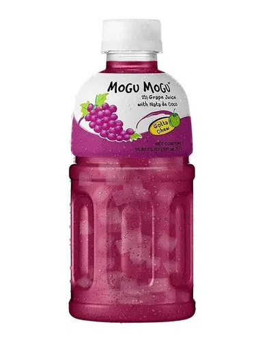 Mogu Mogu Uva Drink Getränk mit Traubengeschmack und Nata de Coco PET 320ml