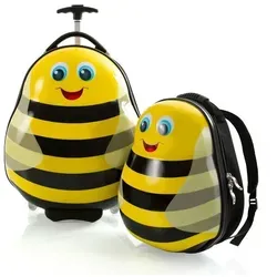 Heys Kids Kindertrolley Set 2 tlg.  gelb in gelb von Heys