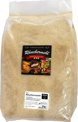 Eurocatch Räucherholz - Ahorn Räuchermehl - Ahorn - 20 Liter - 5 kg