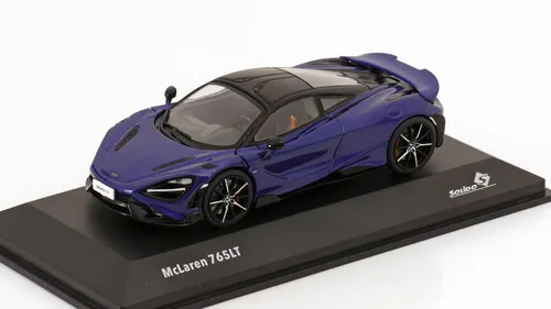 Solido 1:43 McLaren 765 LT 2020 - Lila Die-cast Modell, ideal als Geschenk und Sammlerstück von Jada Toys