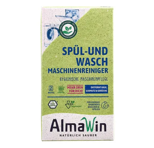 Almawin Spül- und Waschmaschinen Reiniger 2x100g Spülmaschinenreiniger