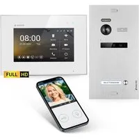 Balter EVO HD Video Türsprechanlage mit Smartphone App - Haus-Alarmanlagen: Erleben Sie Sicherheit mit der Full HD Kamera und Smartphone-App für bequemes Türöffnen und Interaktion, ohne Abo-Kosten.
