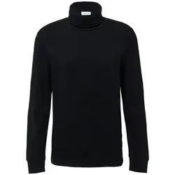 s.Oliver Langarmshirt schwarz M (46/48) - Herren-Shirt aus 100% Baumwolle, pflegeleicht und ideal für den Alltag, sorgt für hohen Tragekomfort und lässigen Look.