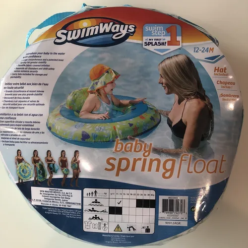 Swimways Baby Spring Float Babyschwimmring Schwimmring Neu