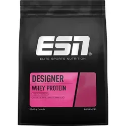 ESN Designer Whey Protein - 2kg Pulver (Banana Milk) - Hochwertiges Proteinpulver für Sportler, ideal zur Unterstützung der Ernährung. Leckerer Geschmack von Banana Milk, perfekt für Shakes und Smoothies.