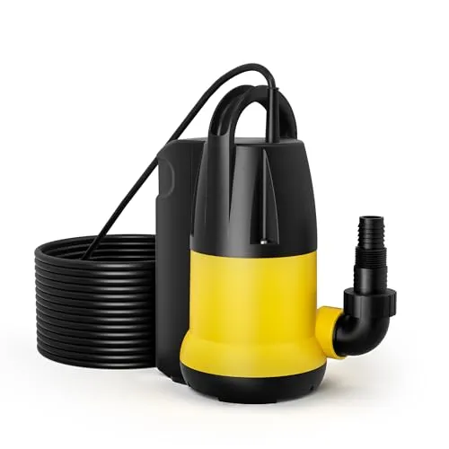 Schmutzwasserpumpe 6000l/h, 250W, max. Förderhöhe 5,5m