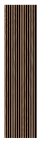 Neuhofer Akustikpaneel Eiche foliert 240 x 57,2 x 1,9 cm braun