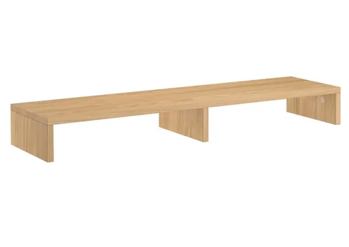 ERST-HOLZ Wandregal Tischaufsatz TV-Erhöhung Monitorständer Buche massiv